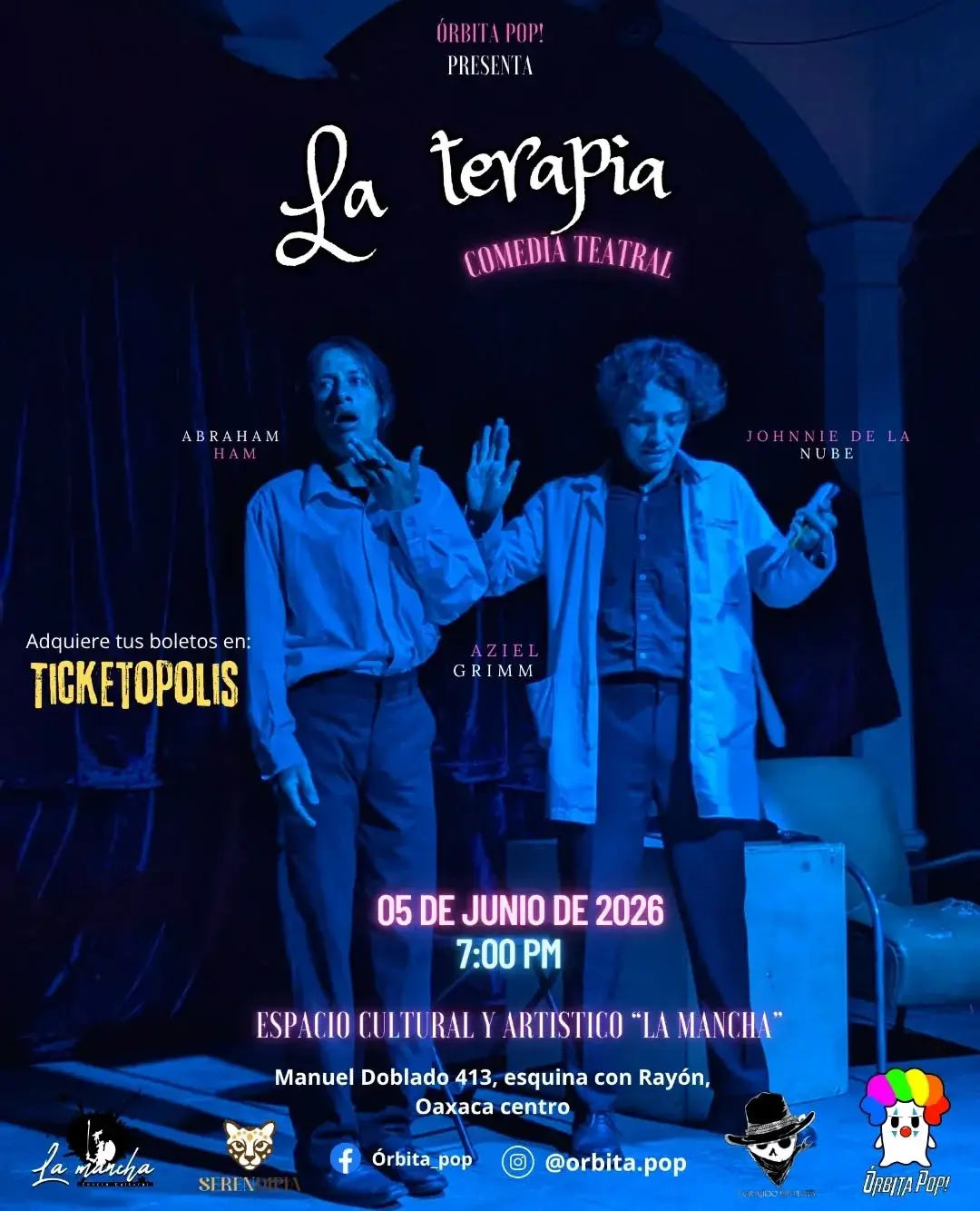 Flyer del evento: The Therapy