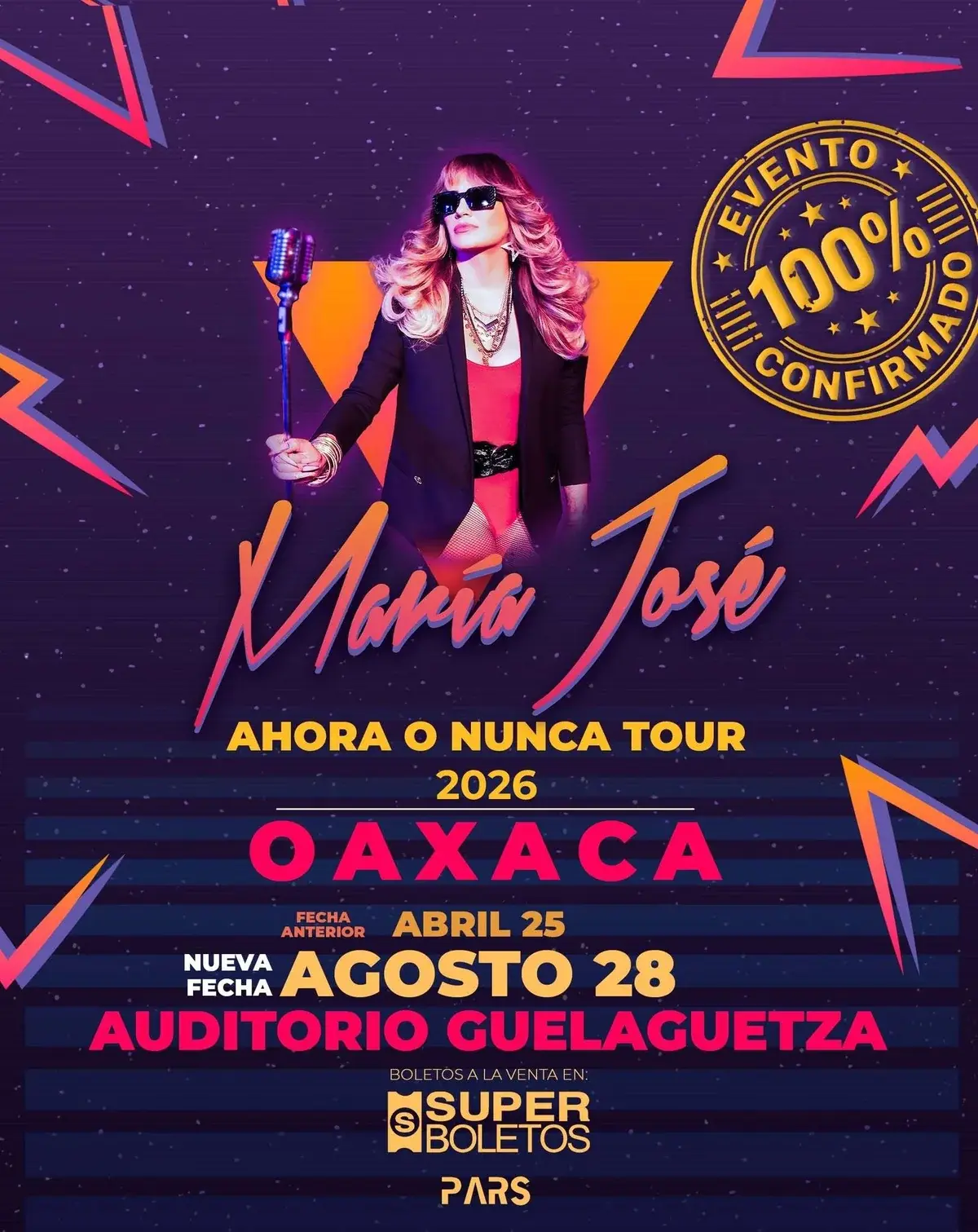 Flyer del evento: María José en concierto