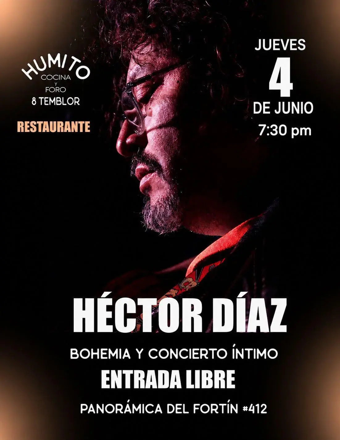 Flyer del evento: Héctor Díaz
