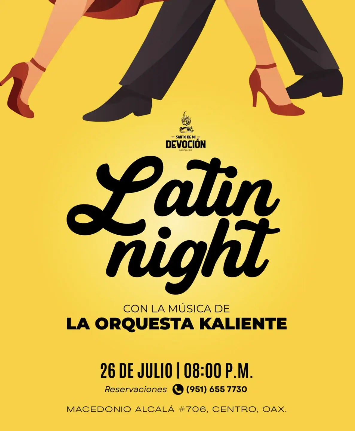 Flyer del evento: La Orquesta Kaliente