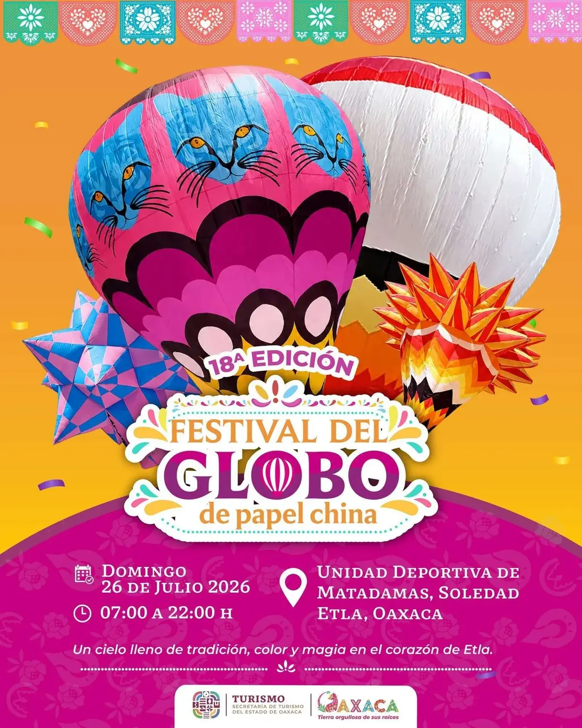 Flyer del evento: Festival del Globo de Papel China