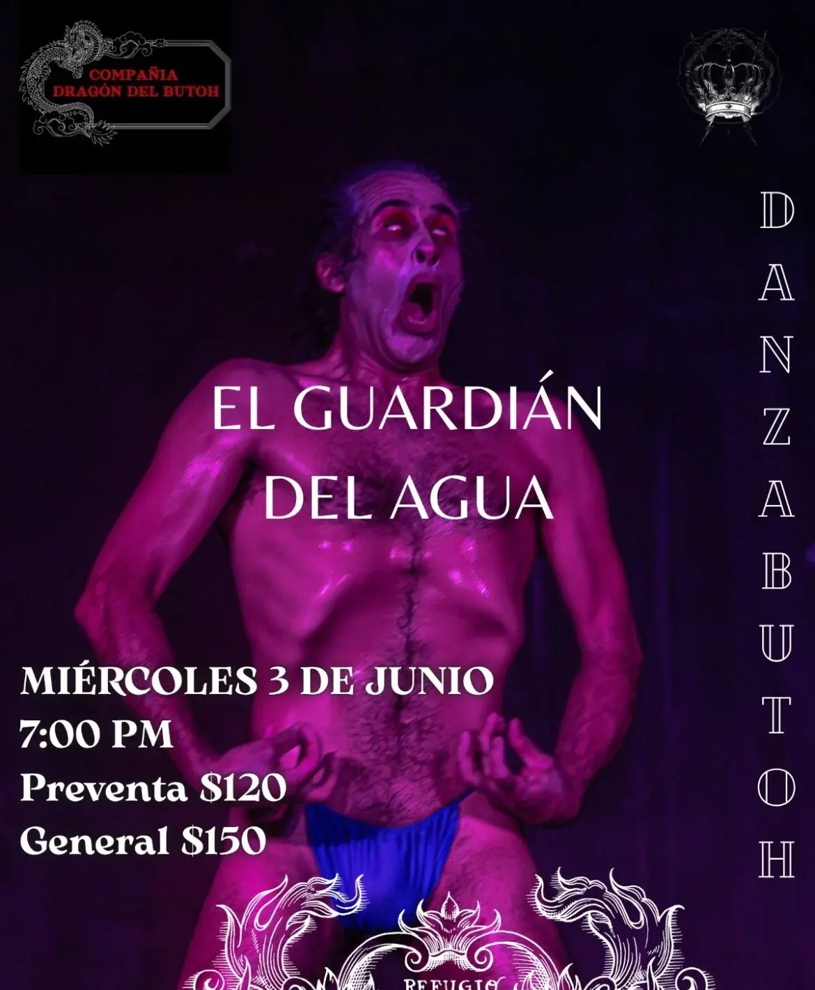 Flyer del evento: “El Guardián del Agua”