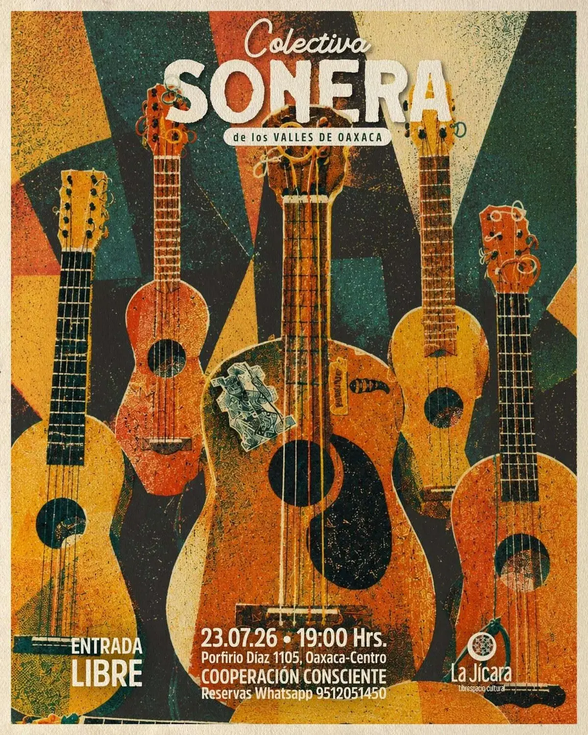 Flyer del evento: Colectivo Sonera de los Valles de Oaxaca