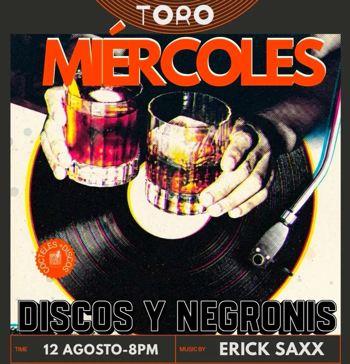 Flyer del evento: Erick Saxx