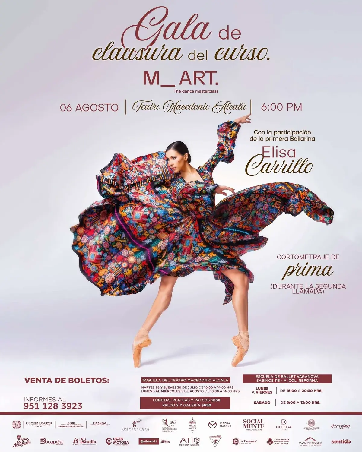 Flyer del evento: Gala de Ballet