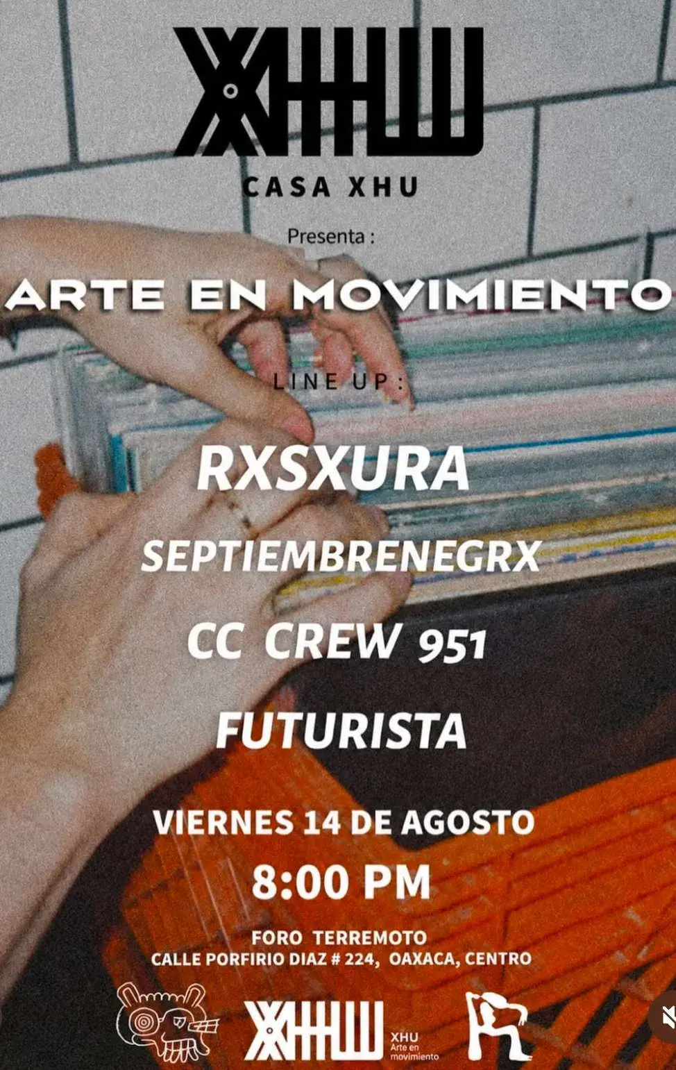 Flyer del evento: Arte en Movimiento