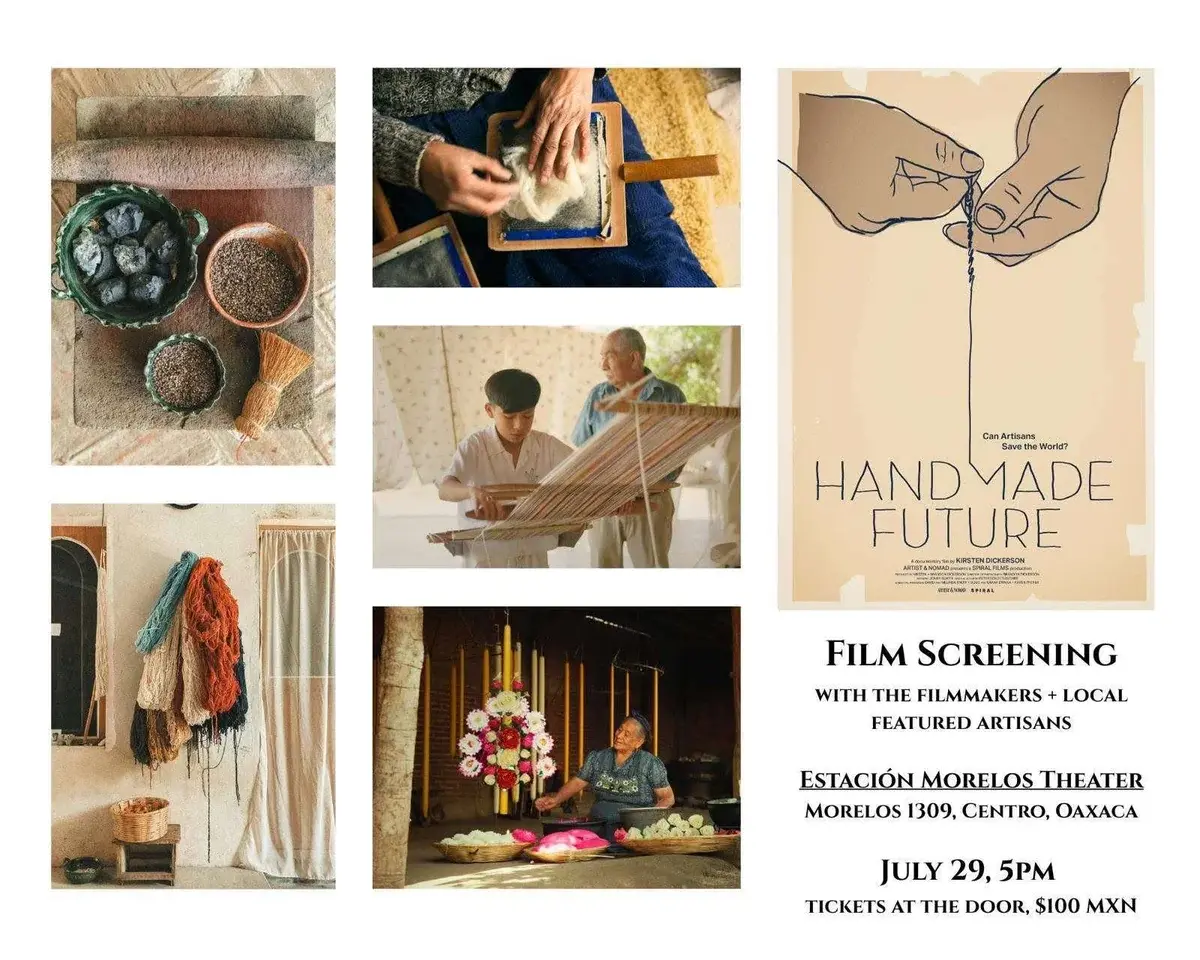 Flyer del evento: “Handmade Future”