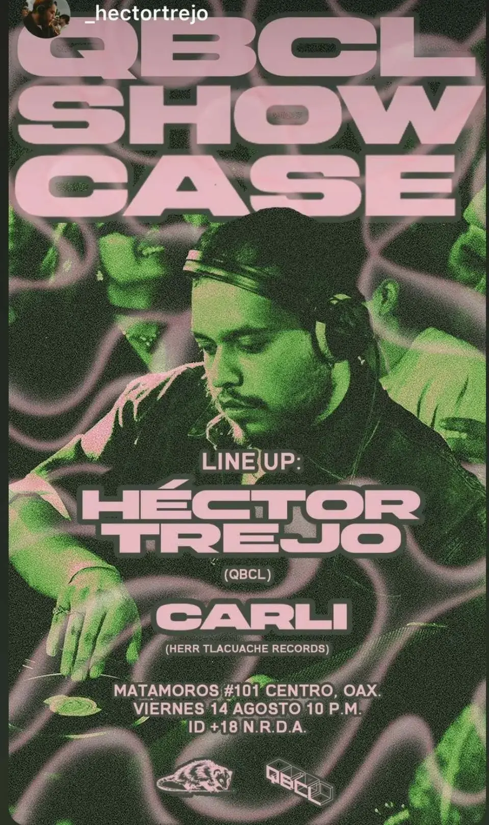 Flyer del evento: QBCL Showcase