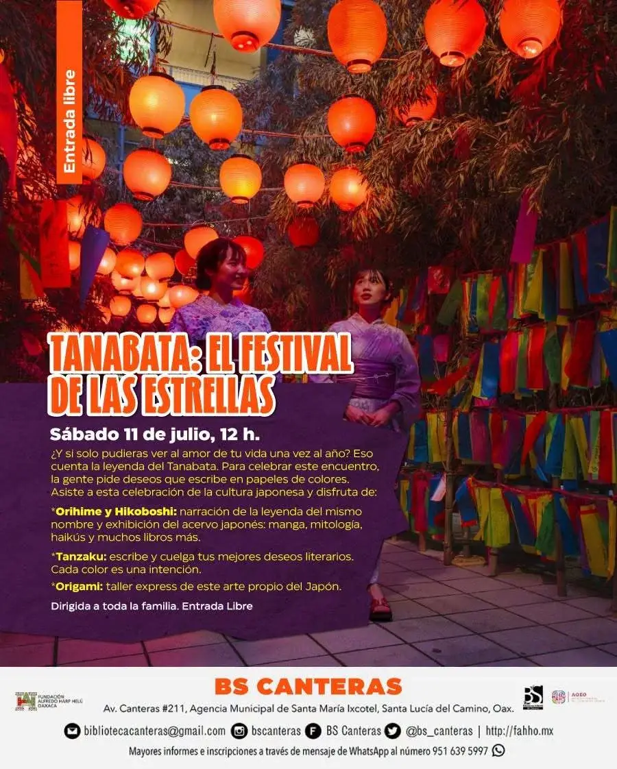 Flyer del evento: Tanabata: El festival de las estrellas