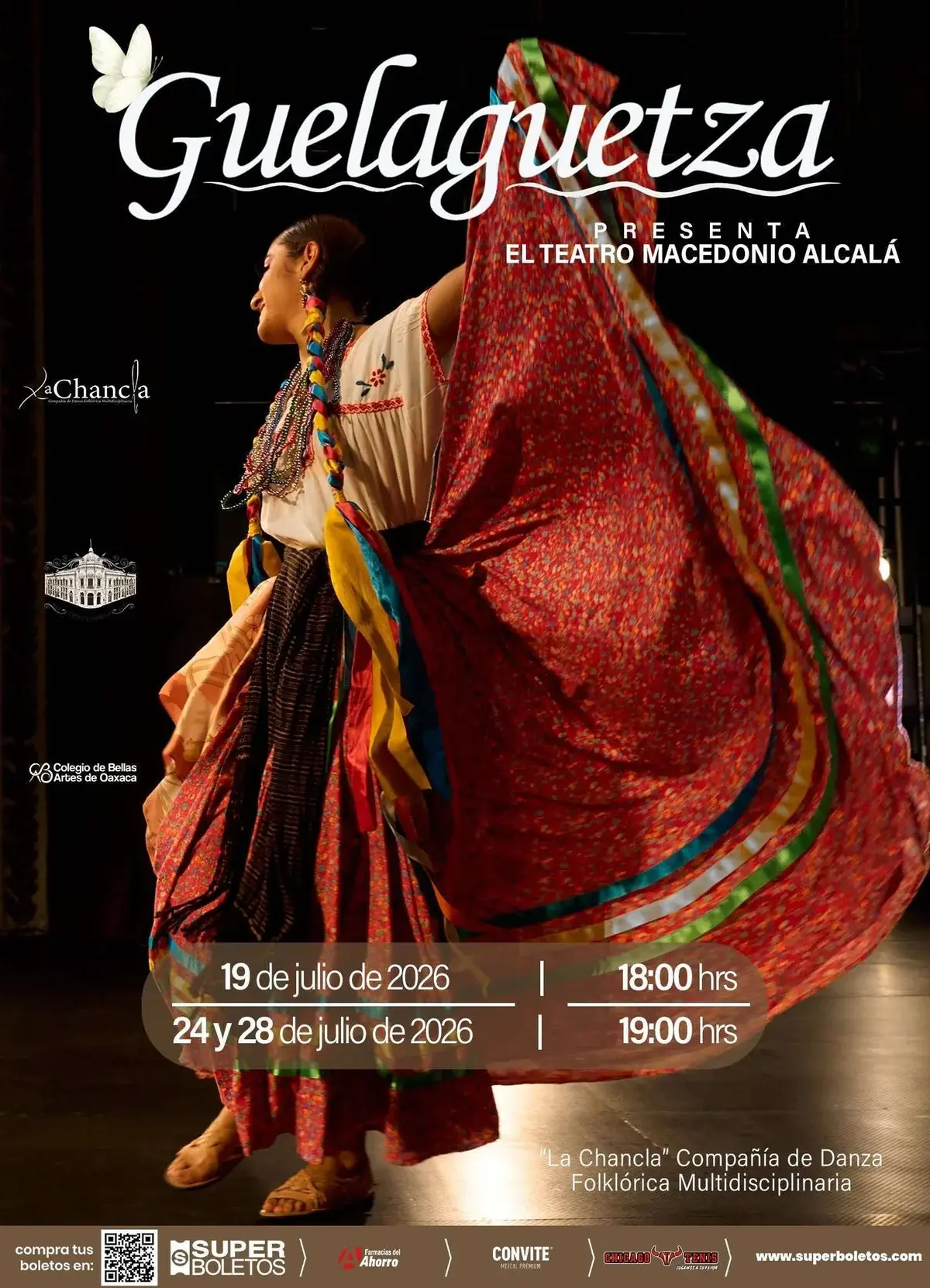 Flyer del evento: “Guelaguetza”