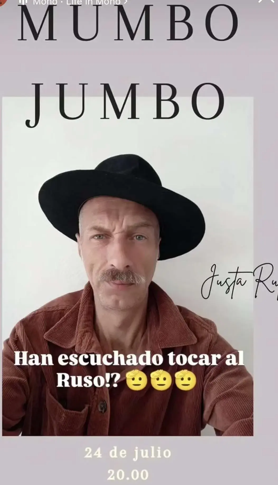 Flyer del evento: Mumbo Jumbo