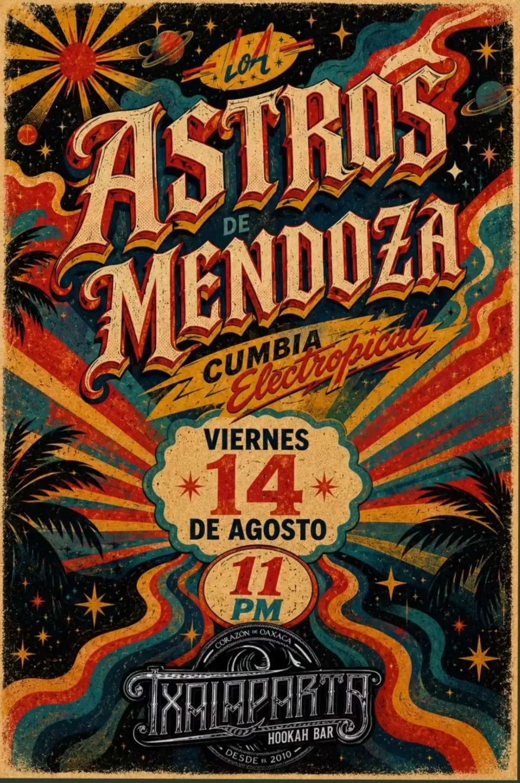 Flyer del evento: Astros de Mendoza