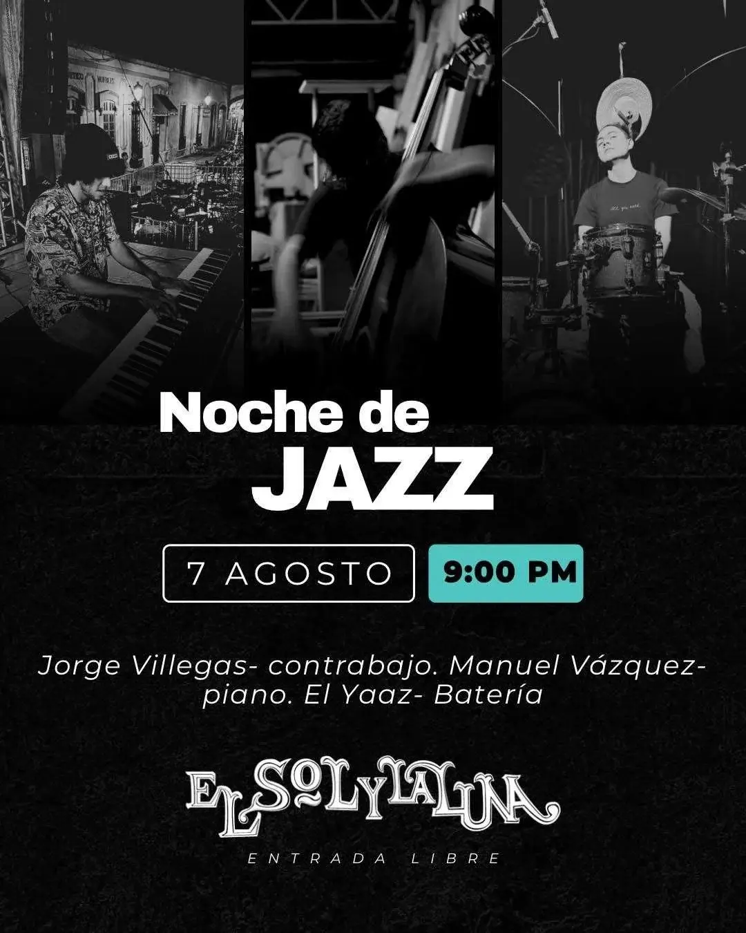 Flyer del evento: Noche de Jazz