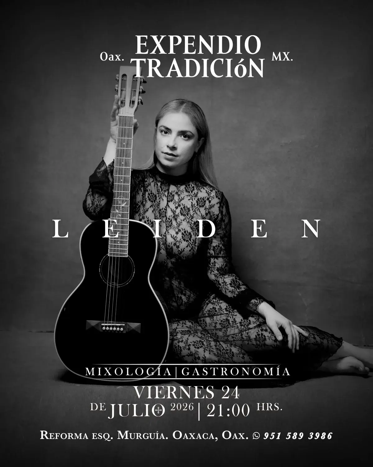 Flyer del evento: Leiden