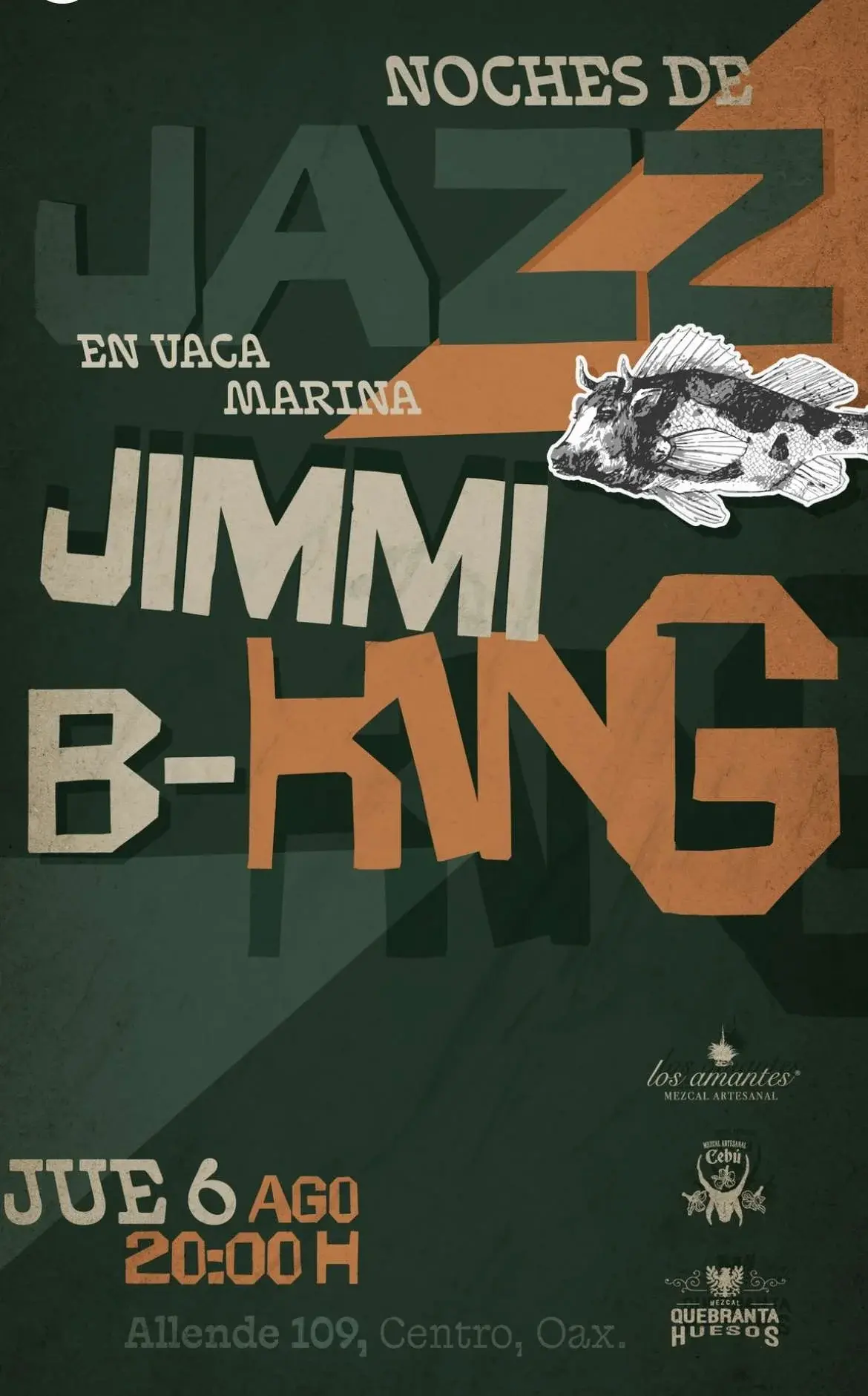 Flyer del evento: Jimmi B-King