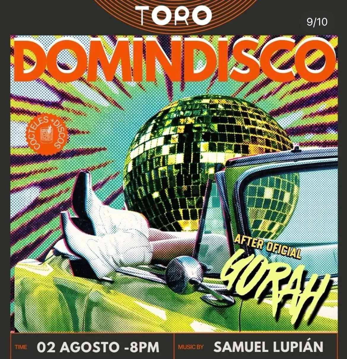 Flyer del evento: Samuel Lupián