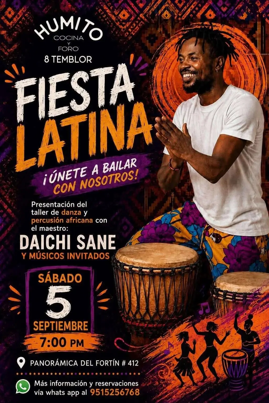 Flyer del evento: Fiesta Latina