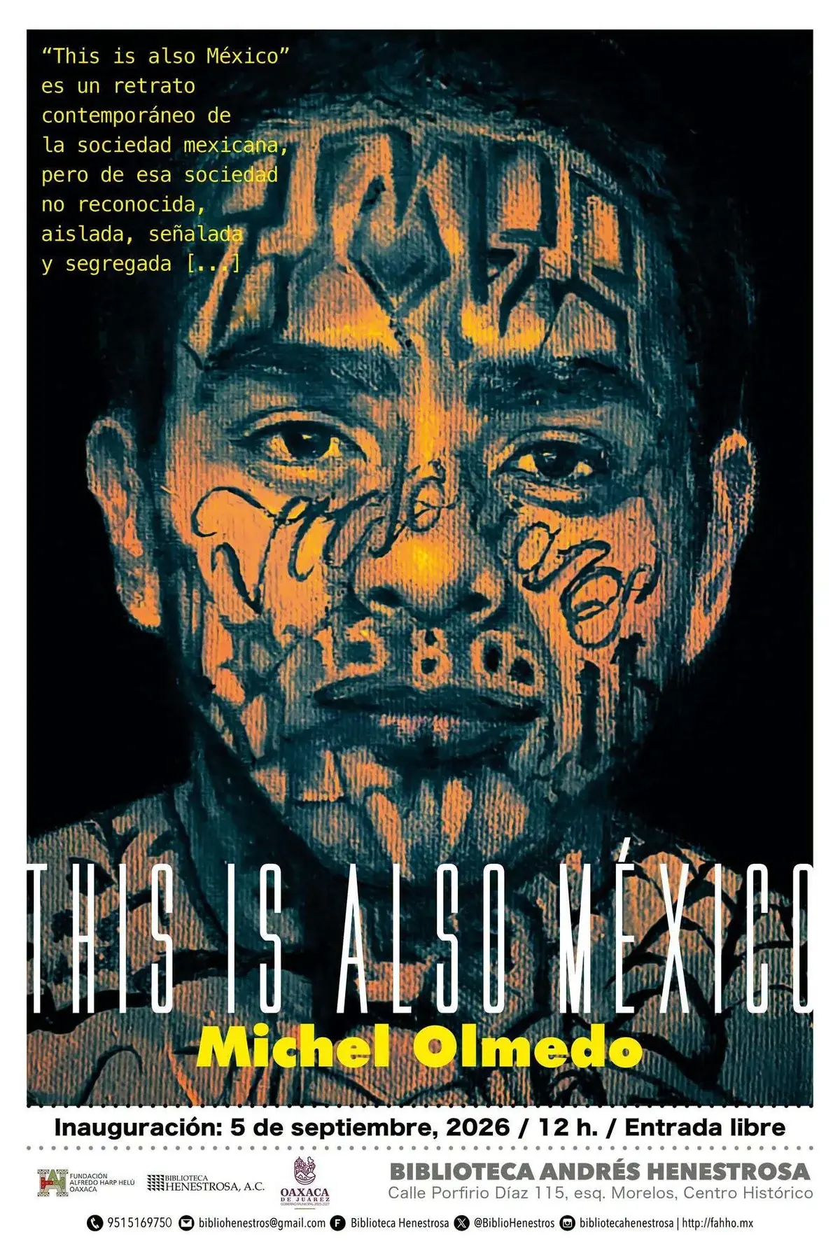Flyer del evento: “This is also Mexico”