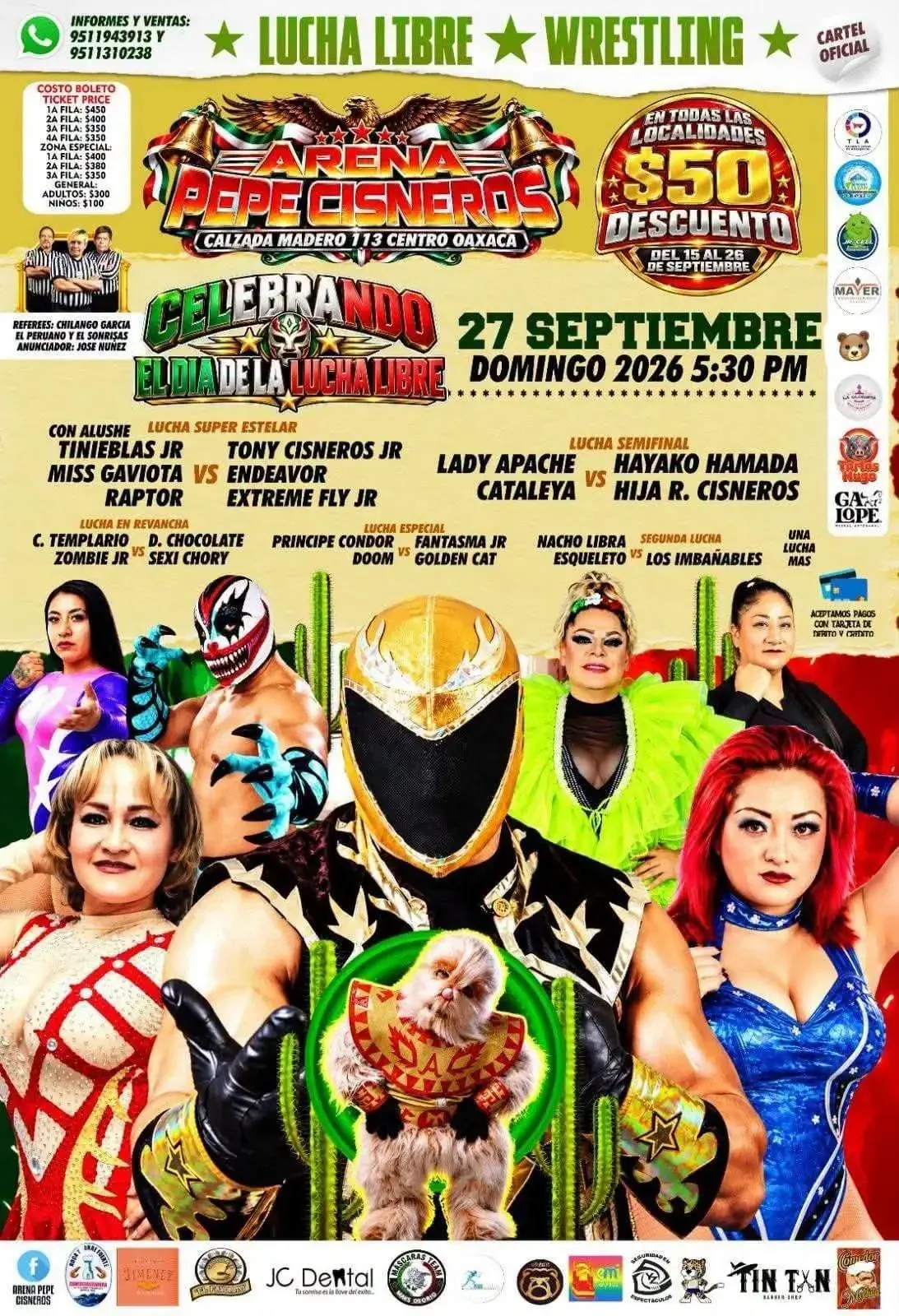 Flyer del evento: Lucha Libre