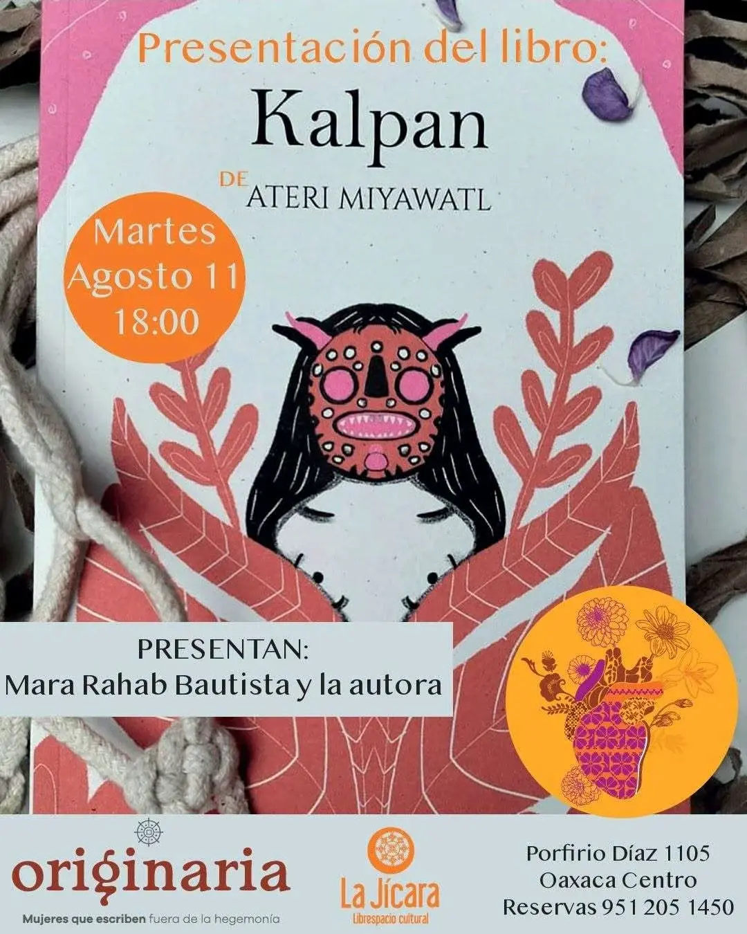 Flyer del evento: “Kalpan” de Ateri Miyawatl