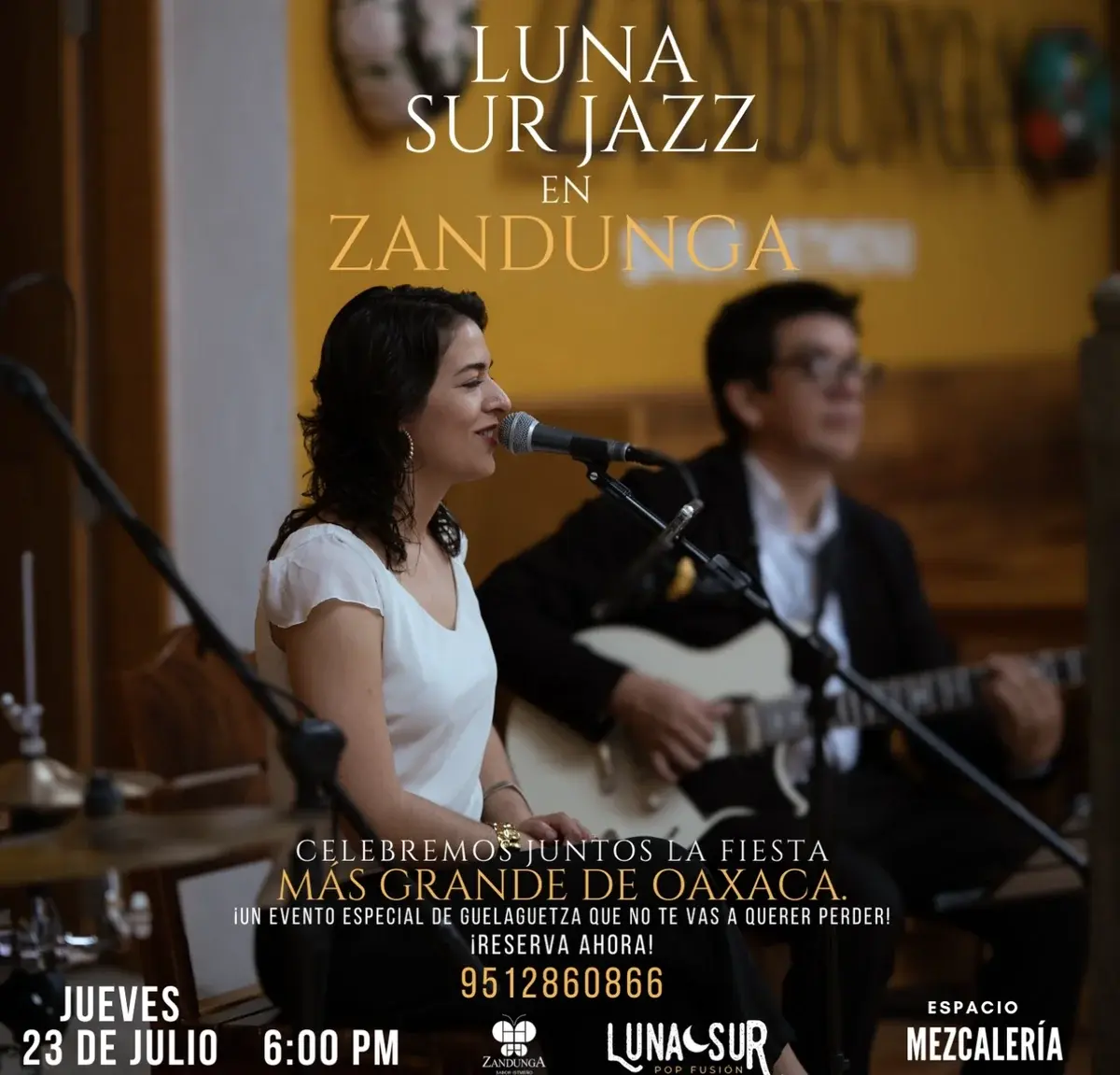Flyer del evento: Luna Sur
