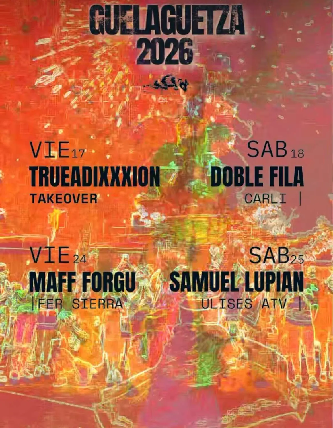 Flyer del evento: Samuel Lupian