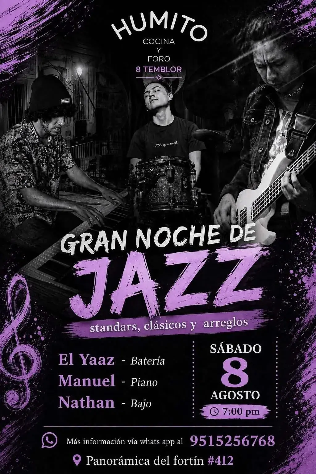Flyer del evento: Gran Noche de Jazz