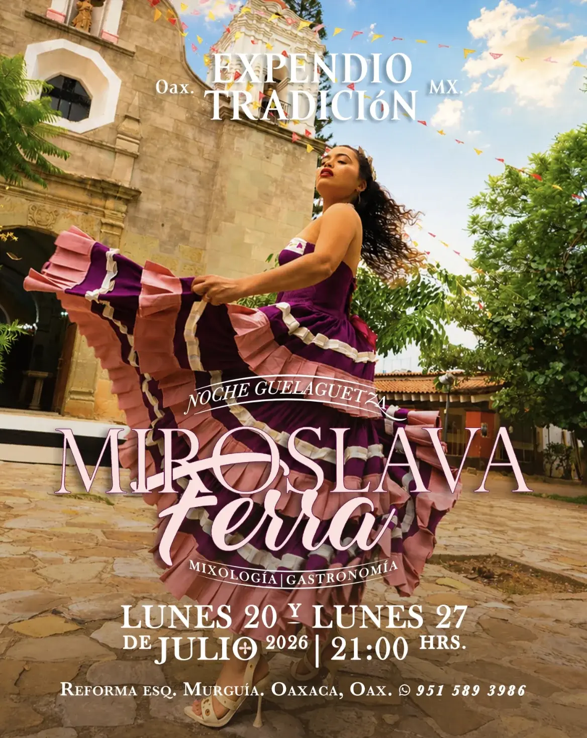 Flyer del evento: Miroslava Ferra