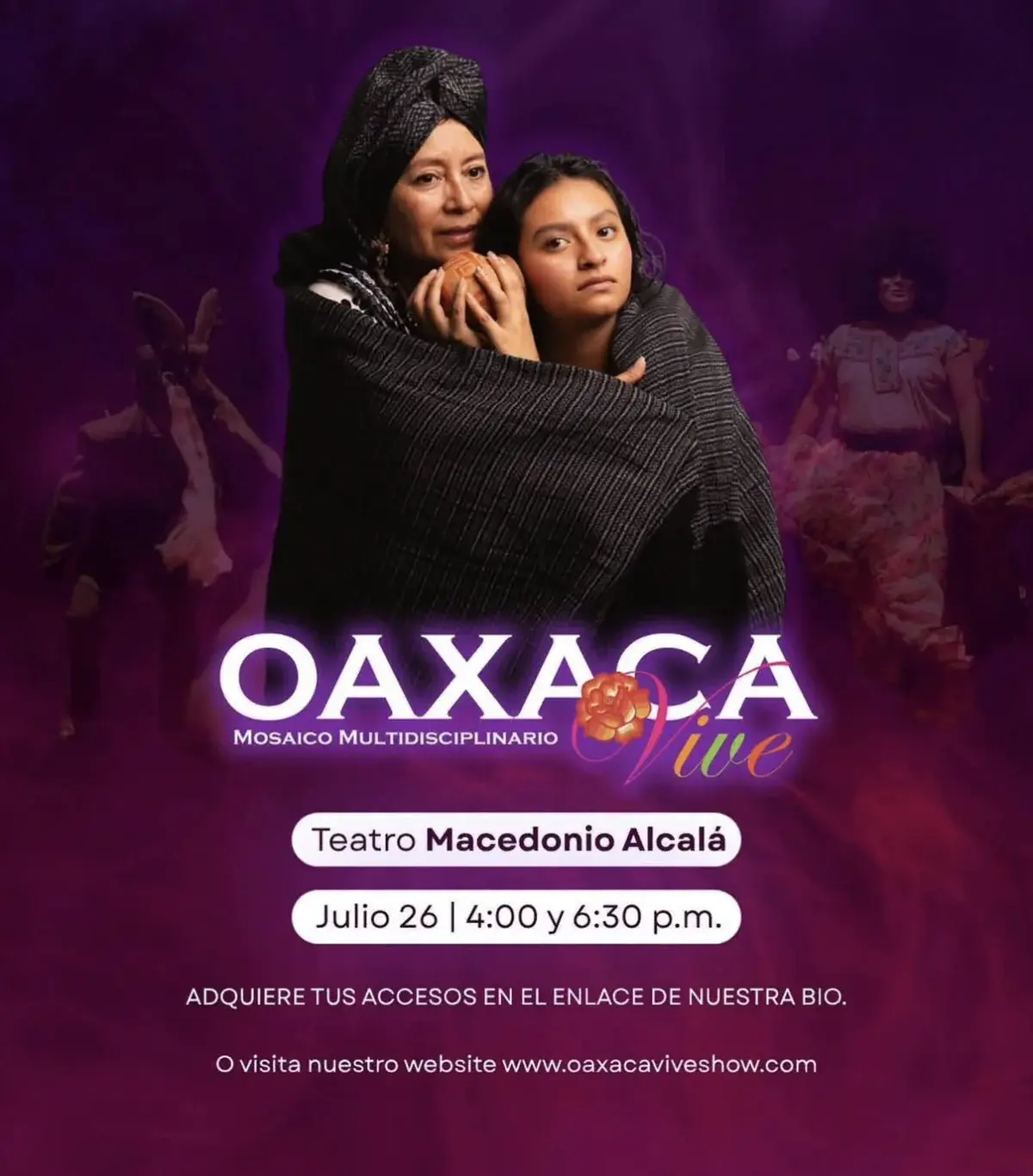 Flyer del evento: “Oaxaca Vive”