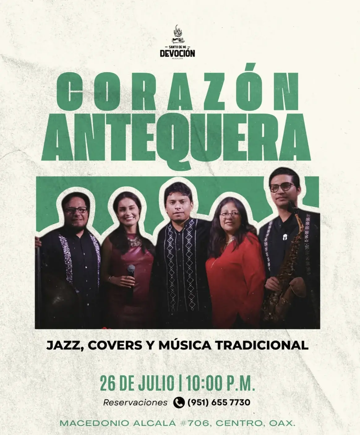 Flyer del evento: Corazón Antequera
