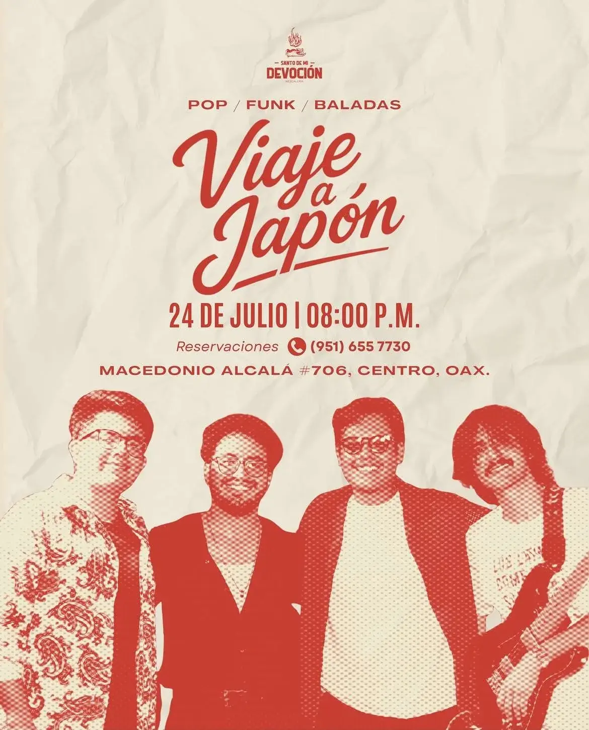 Flyer del evento: Viaje a Japón