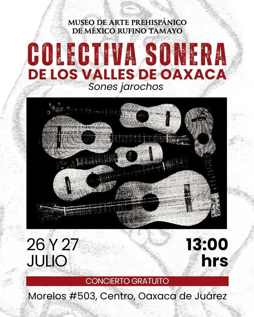 Flyer del evento: Colectivo Sonera de los Valles de Oaxaca