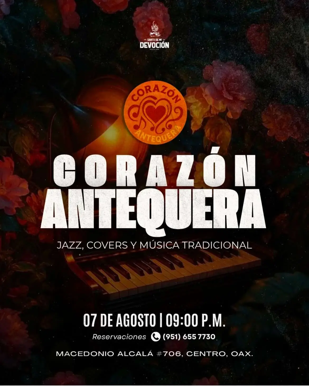 Flyer del evento: Corazón Antequera