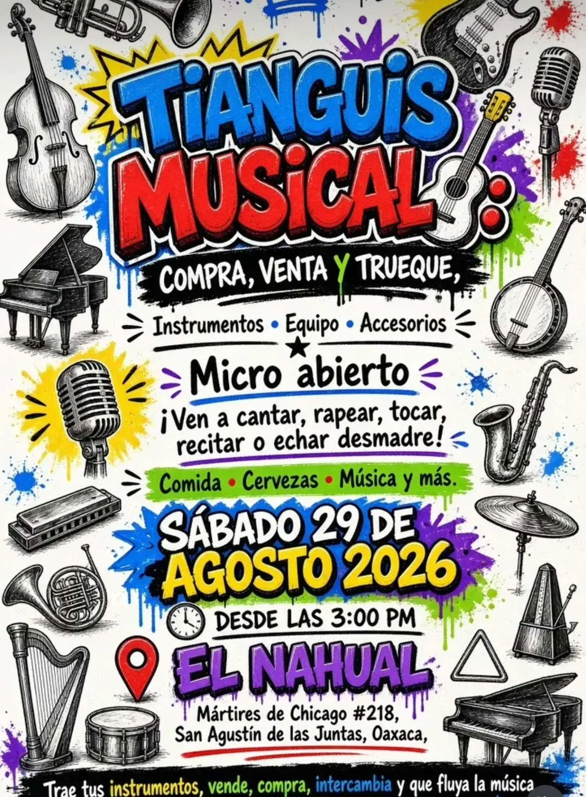 Flyer del evento: Tianguis Musical