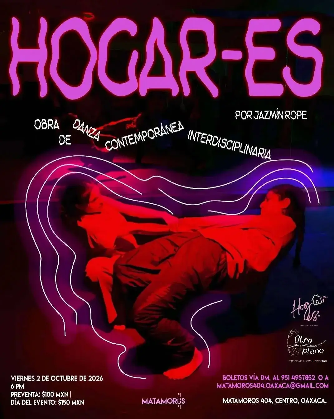 Flyer del evento: “Hogar-Es” by Jazmín Rope