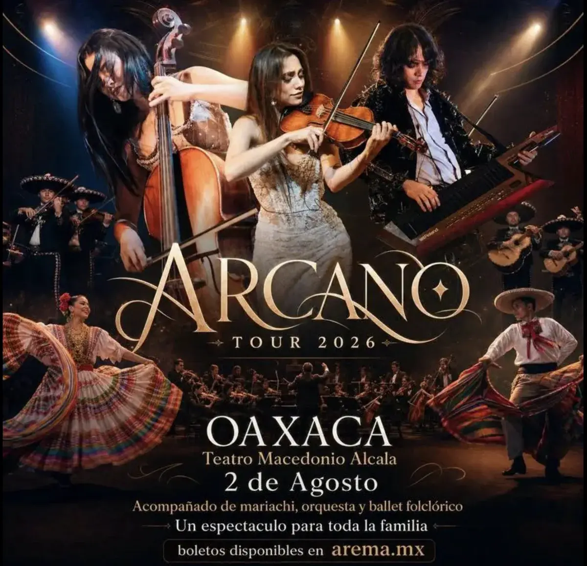 Flyer del evento: Arcano in Concert