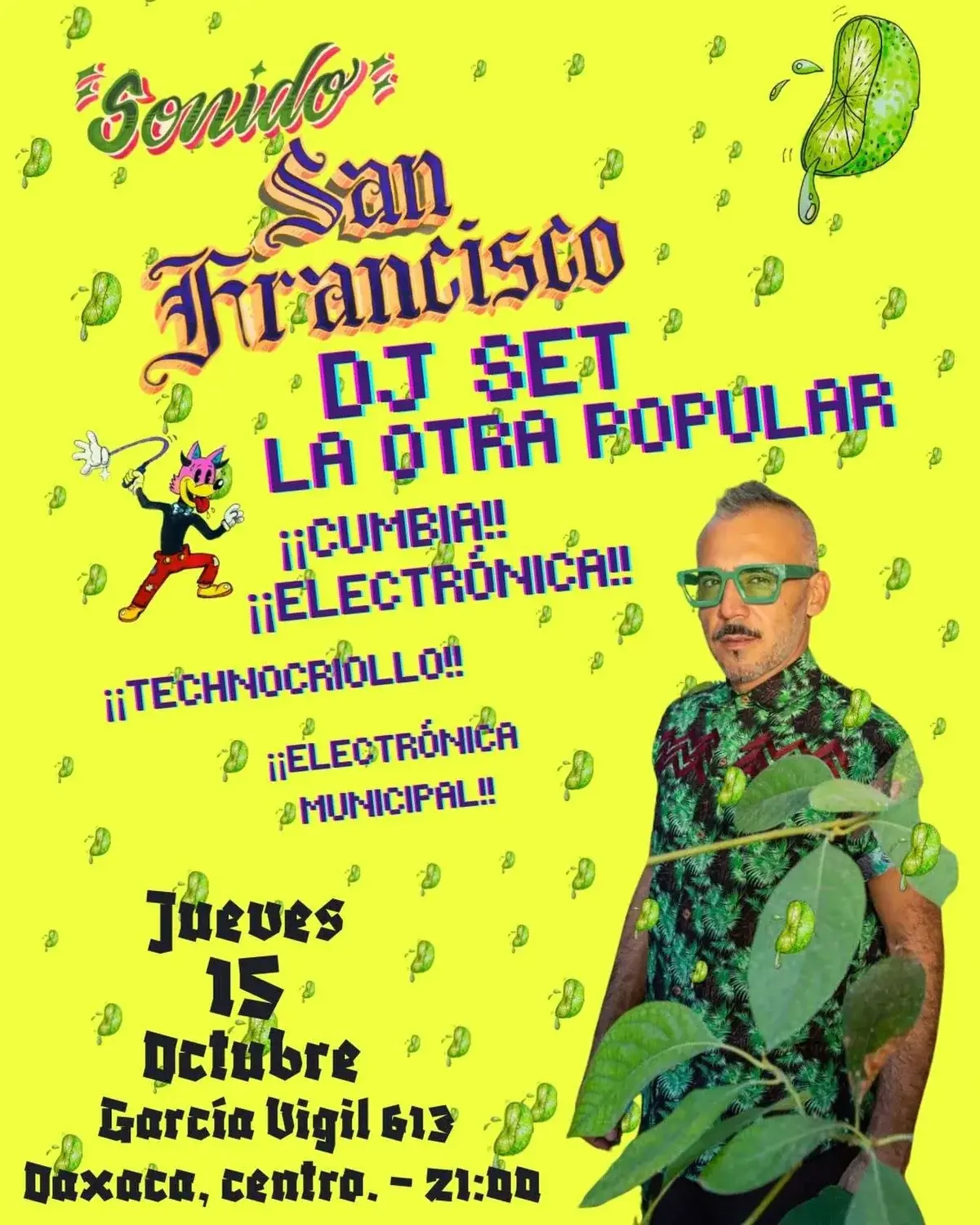 Flyer del evento: Sonido San Francisco