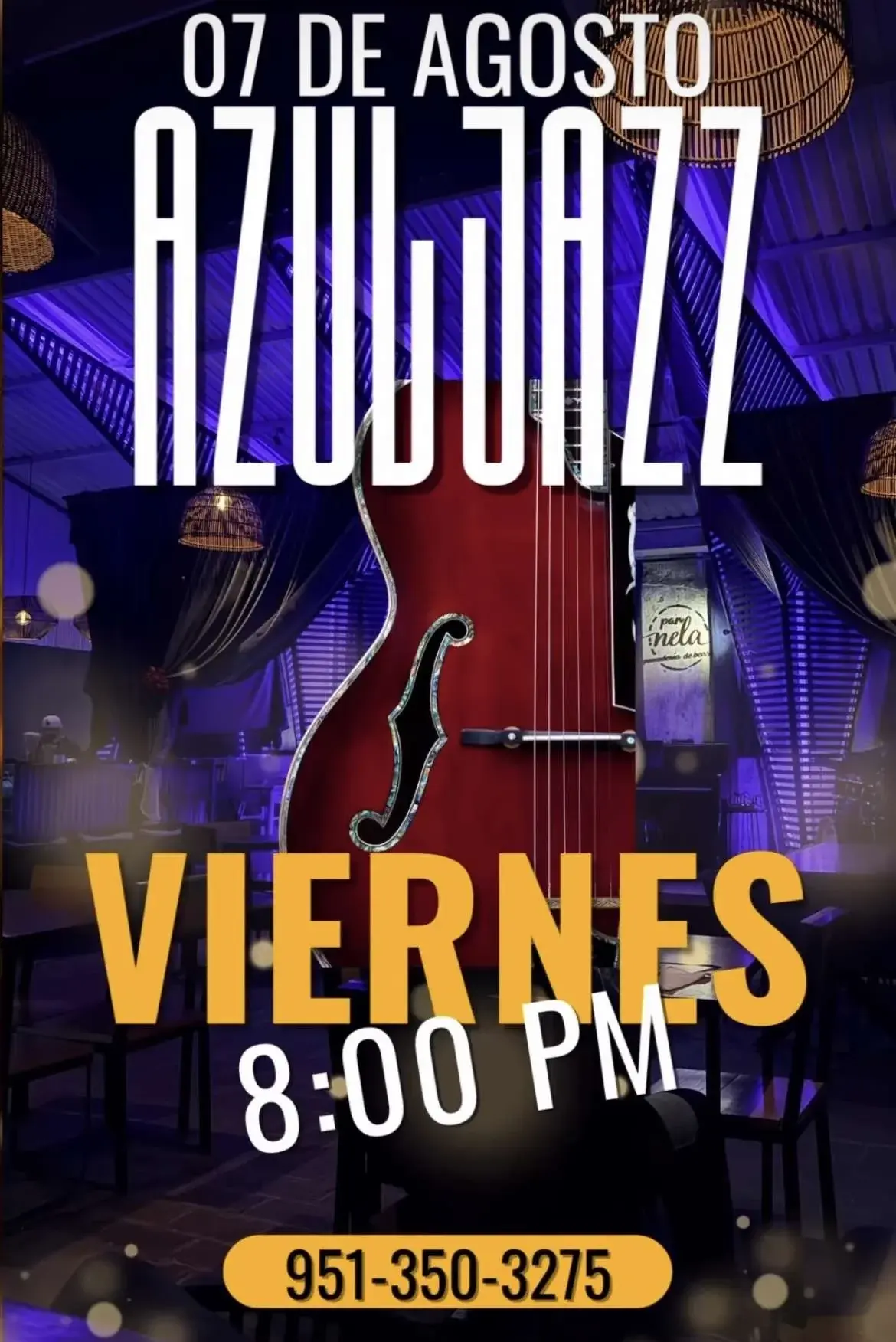 Flyer del evento: Azul Jazz Quartet
