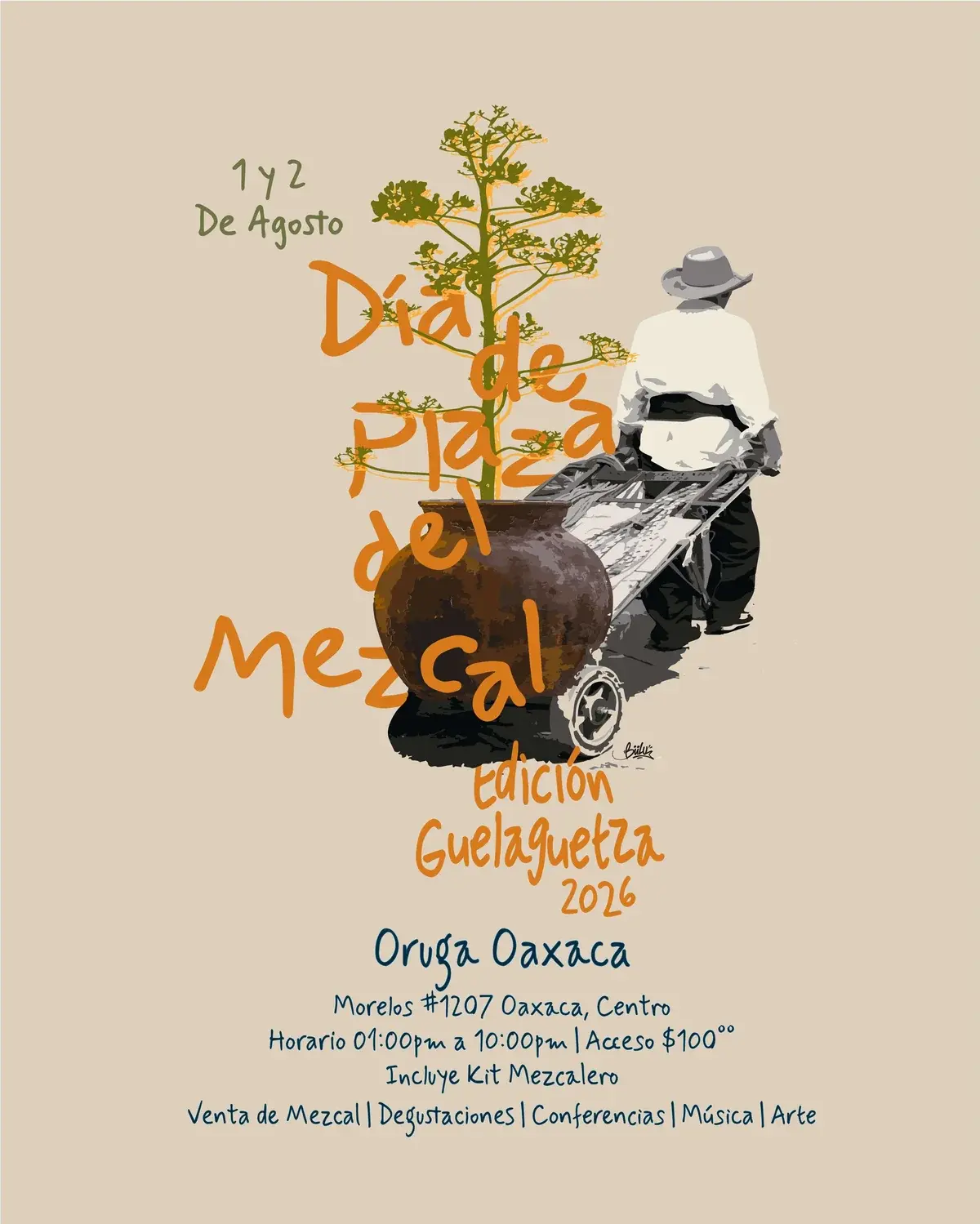 Flyer del evento: Mezcal Market Day
