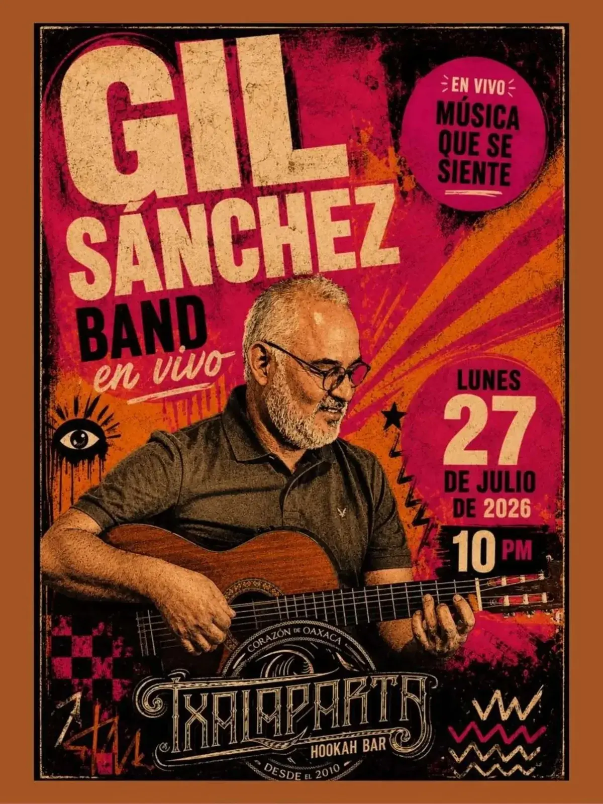 Flyer del evento: Gil Sanchez Band