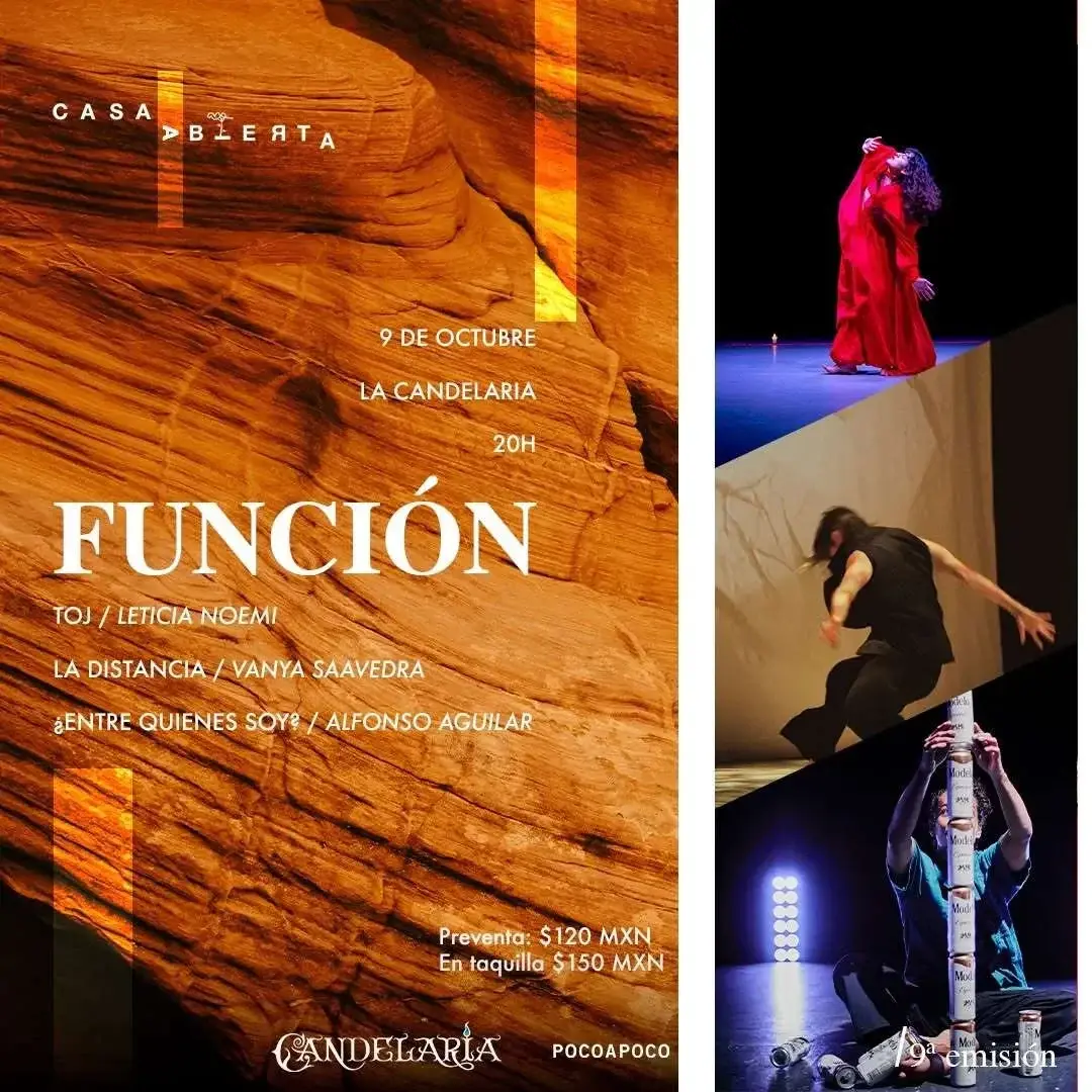 Flyer del evento: Contemporary dance performance