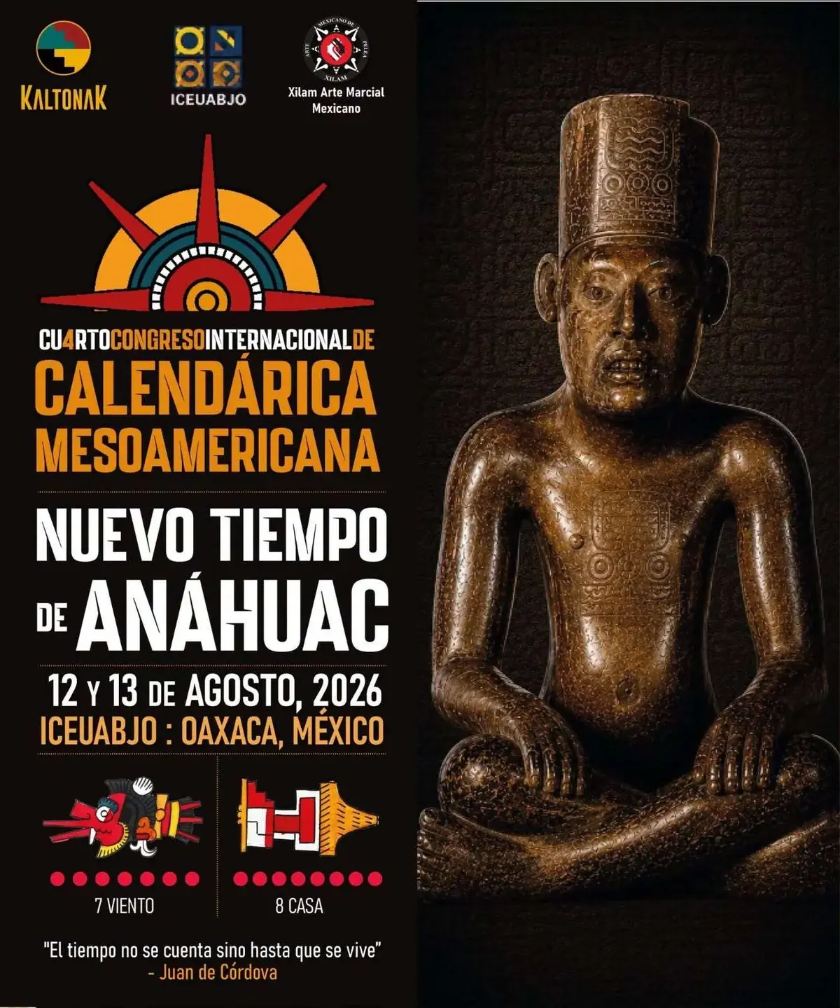 Cuarto Congreso Internacional de Calendárica Mesoamericana "Nuevo Tiempo de Anáhuac"