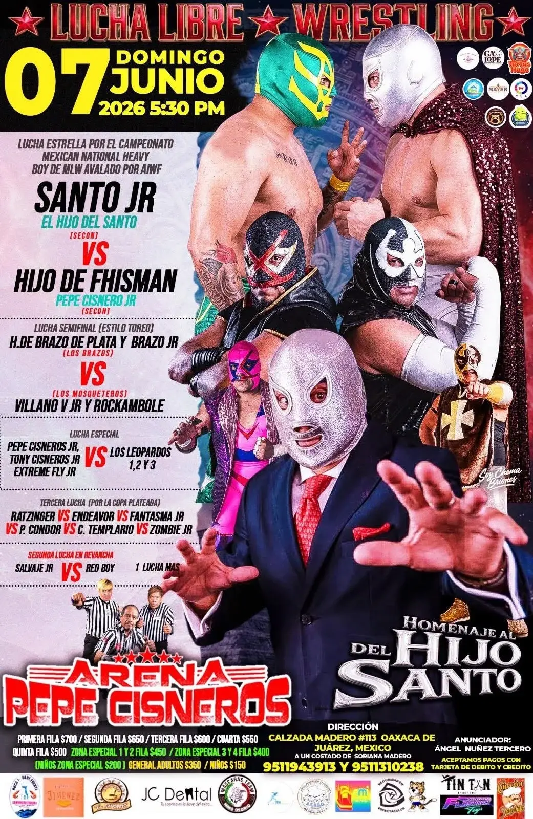 Flyer del evento: Lucha Libre