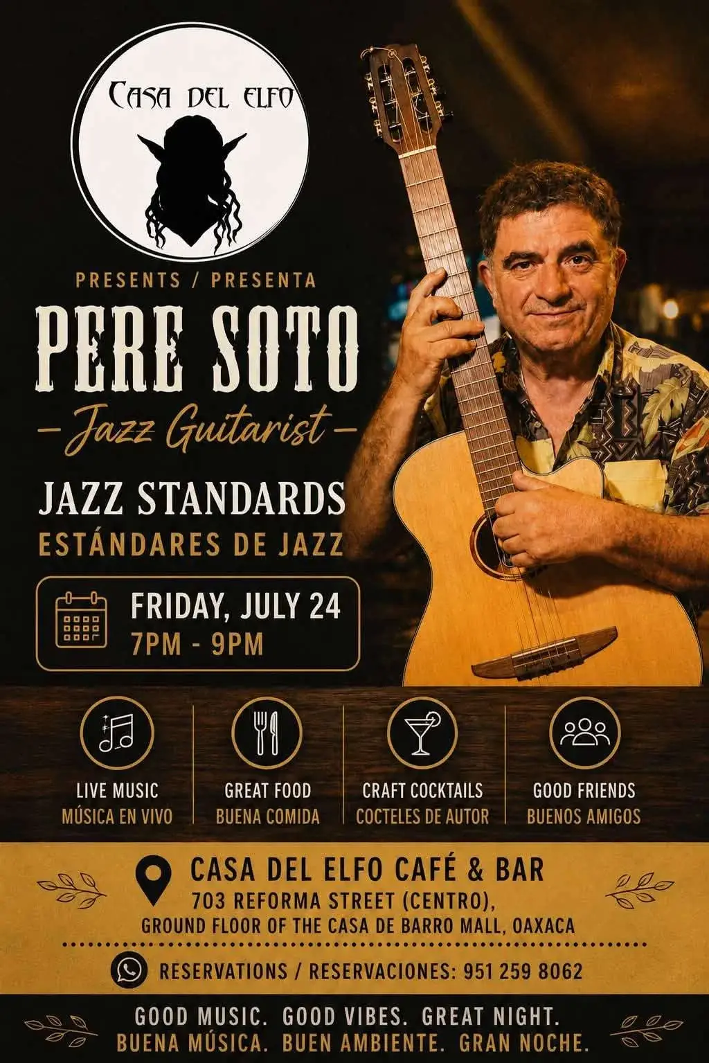Flyer del evento: Pere Soto