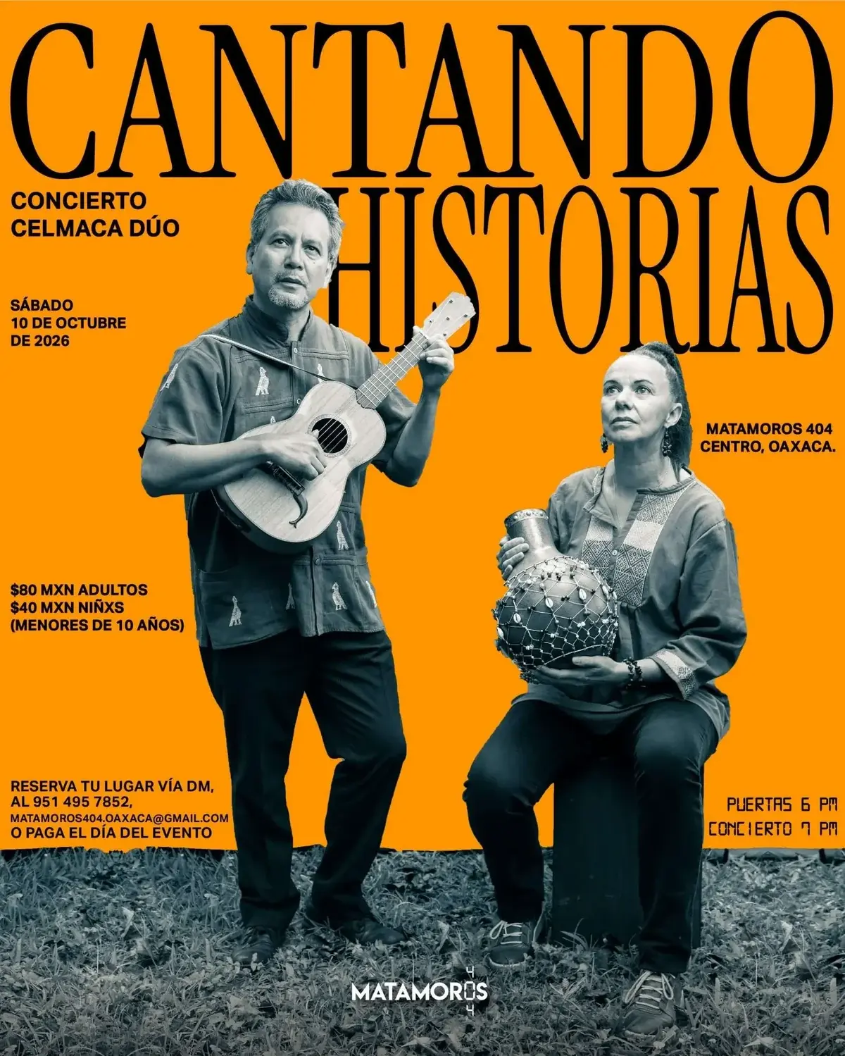 Flyer del evento: “Cantando Historias”