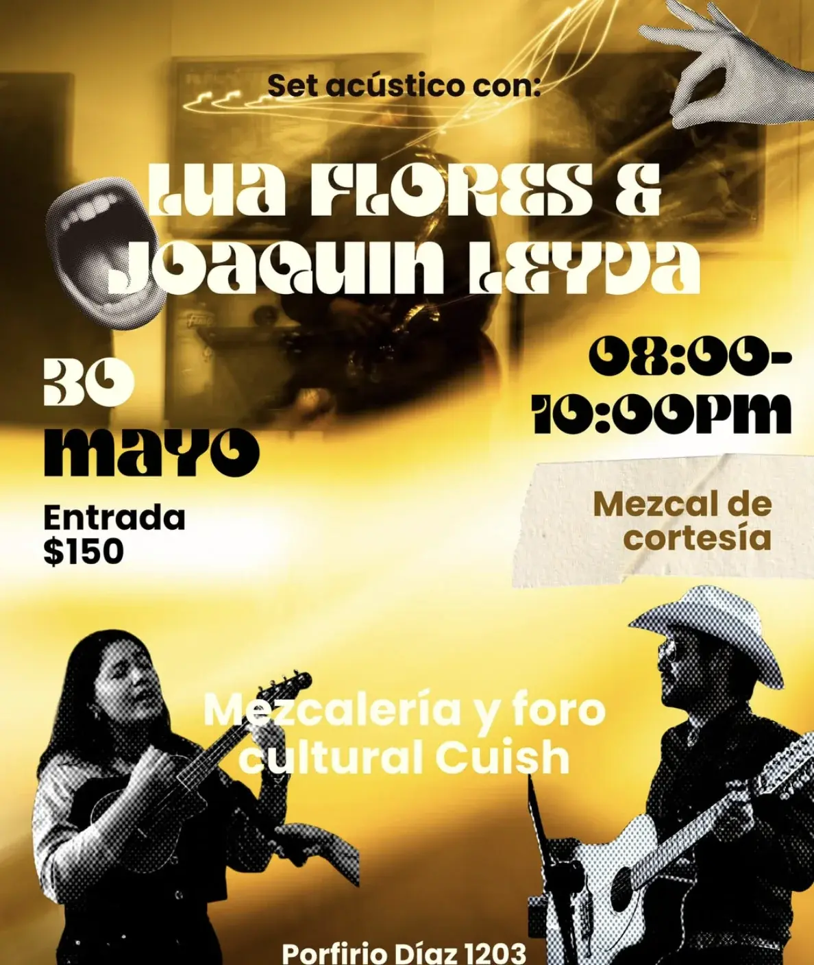 Flyer del evento: Lua Flores & Joaquin Leyva