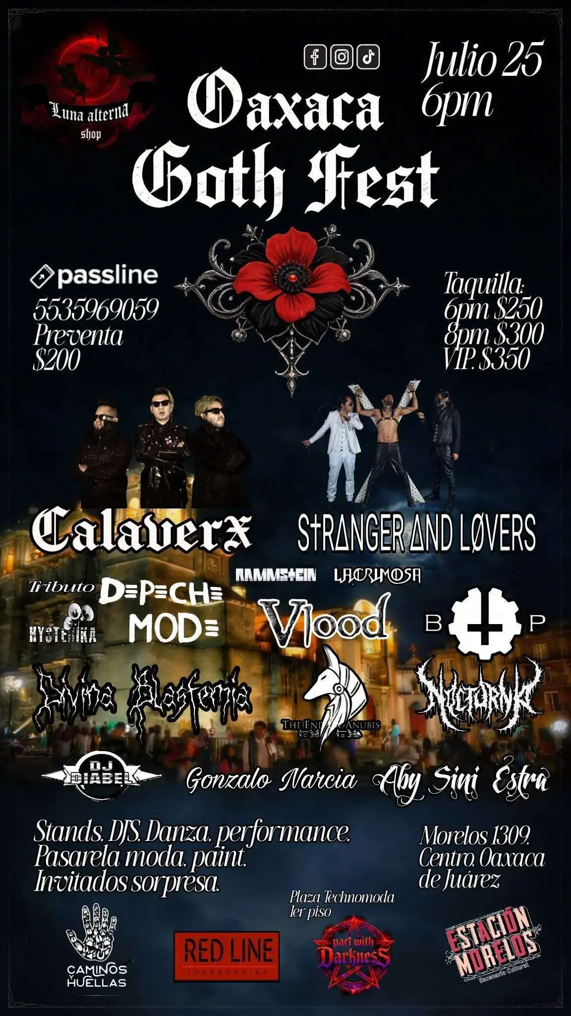 Flyer del evento: Oaxaca Goth Fest