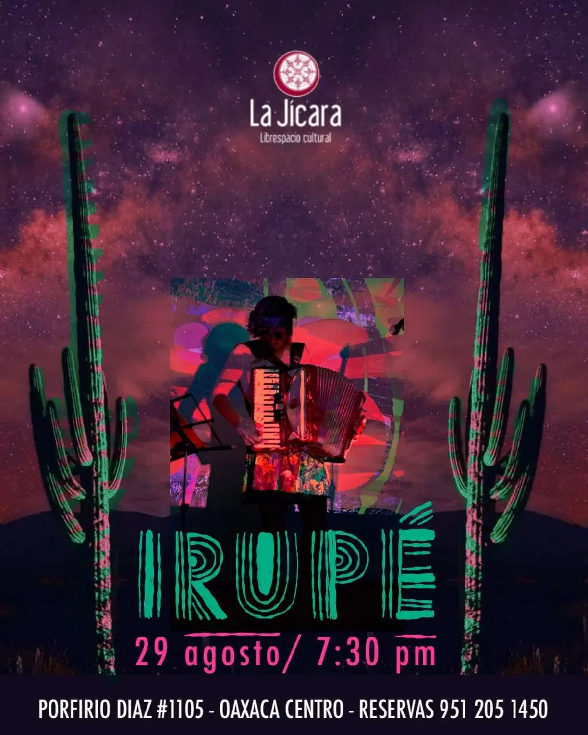 Flyer del evento: Irupé