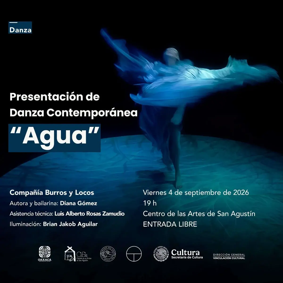Flyer del evento: “Agua”