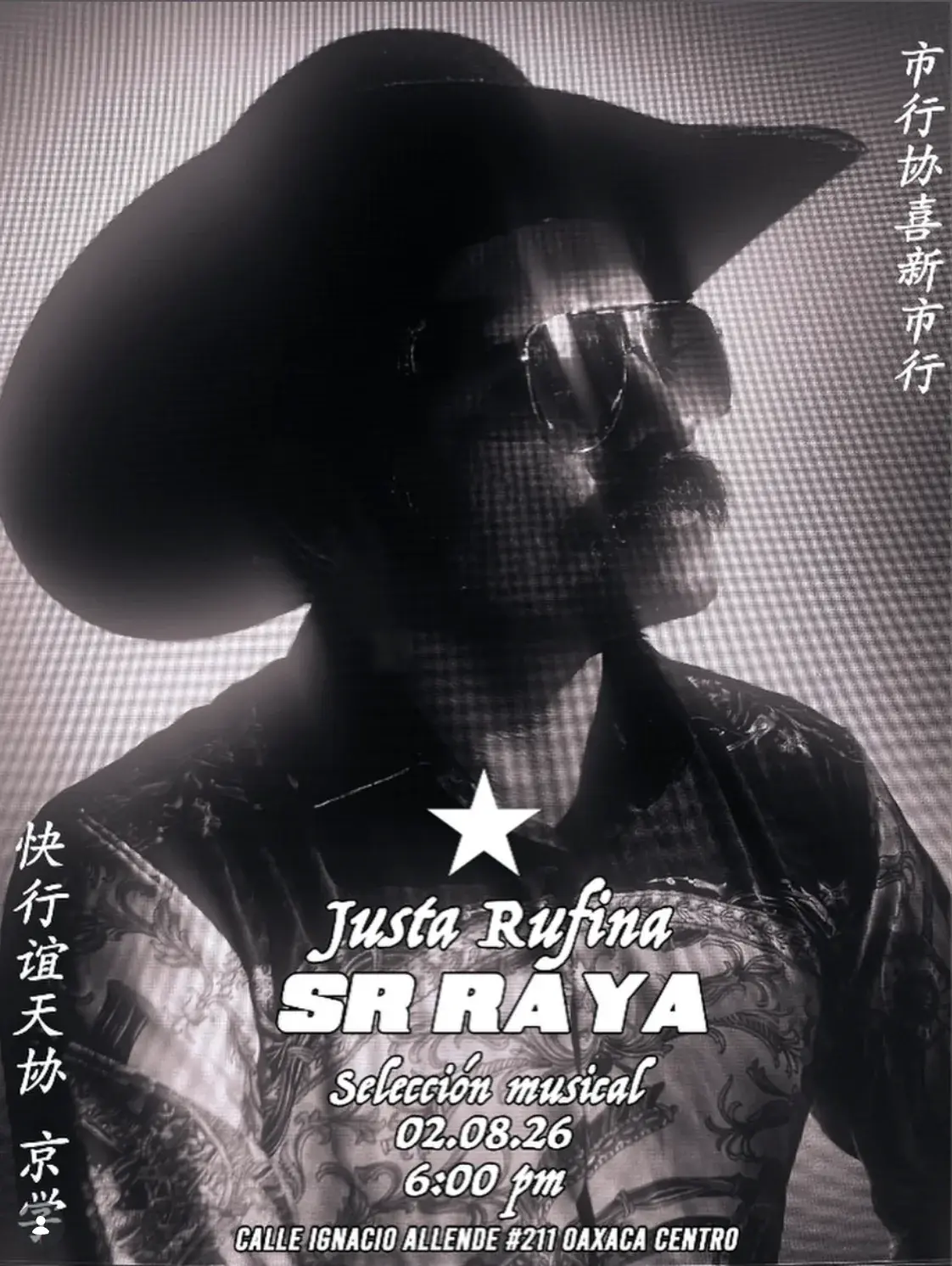 Flyer del evento: Sr Raya